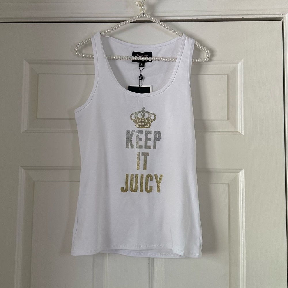 Juicy Couture Keep It Juicy Glitter Tank